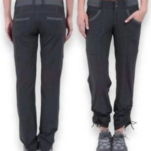 KUHL Women’s Durango dark gray hiking pants,  size 8